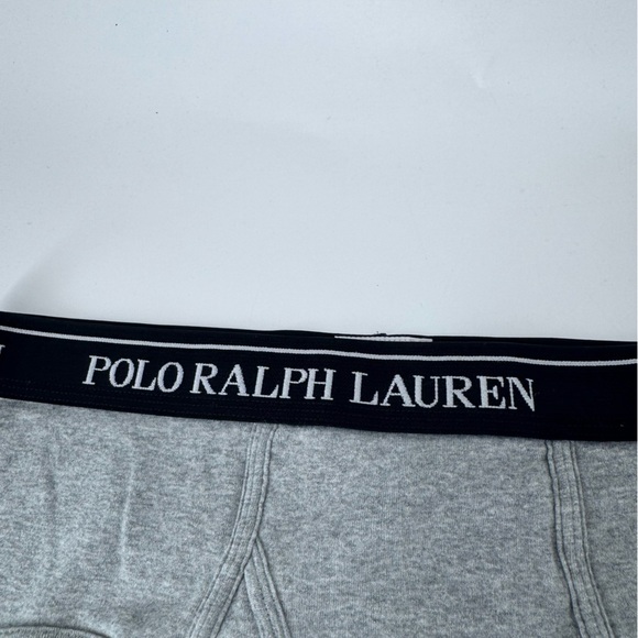 Polo by Ralph Lauren Heather Gray Briefs - Picture 5 of 6